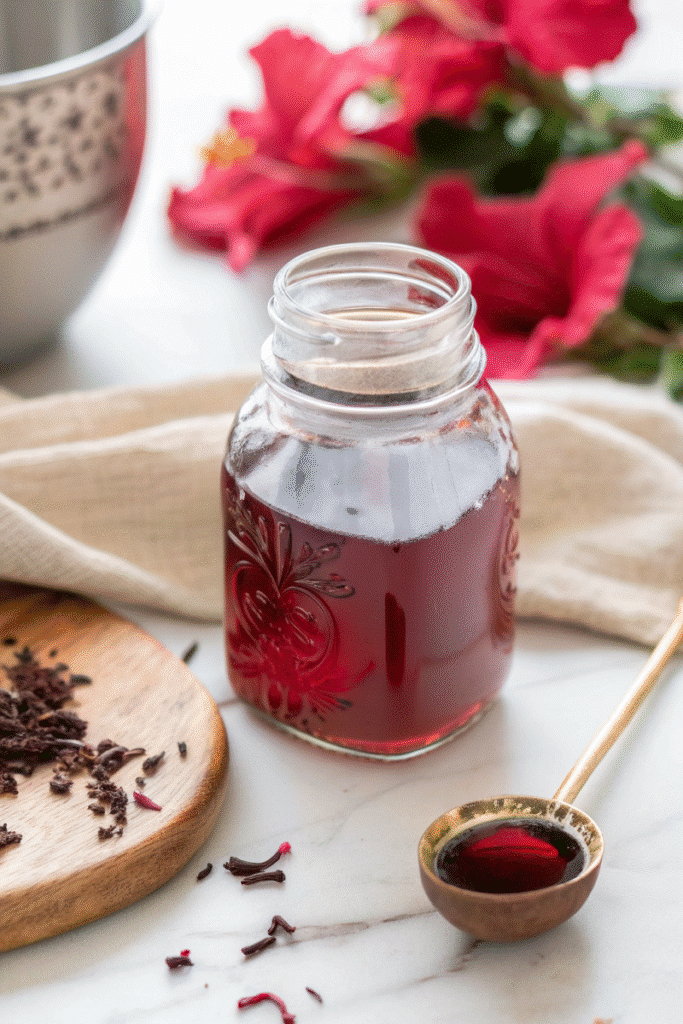 Hibiscus Syrup: 5-Min Recipe for Incredible Flavor Boost 10 unnamed file
