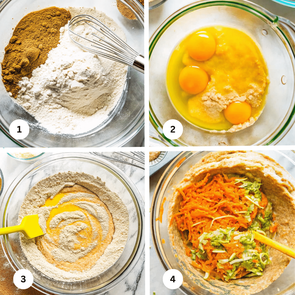 Carrot Zucchini Muffins