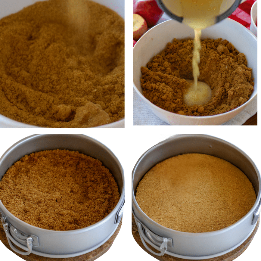 graham cracker crust for apple cheesecake