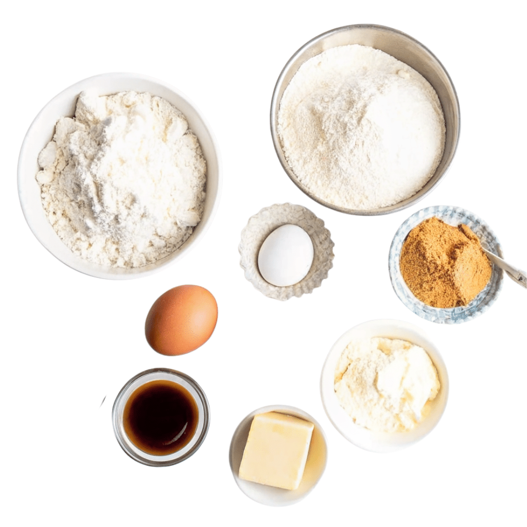 Cinnamon Roll Cookies with cream cheese frosting Ingredient