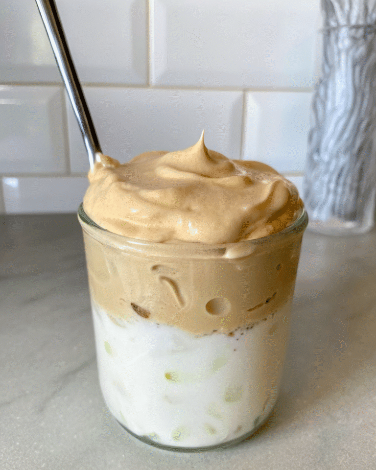 How to make whipped honey coffee with raw honey
