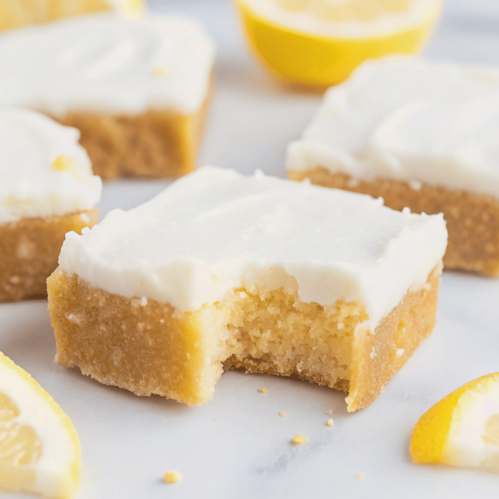 No Bake Lemon Brownies – Easy, Healthy, and Only 3 Ingredients