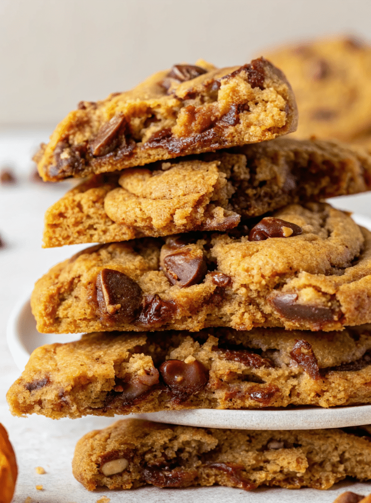 Ingredients for Brown Butter Pumpkin Chocolate Chip Cookies (Gluten Free & Egg Free)