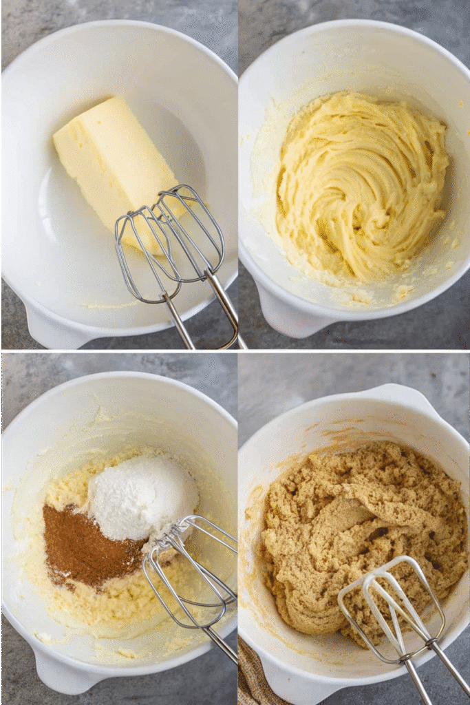 Oatmeal cookie dough scoops on baking sheet