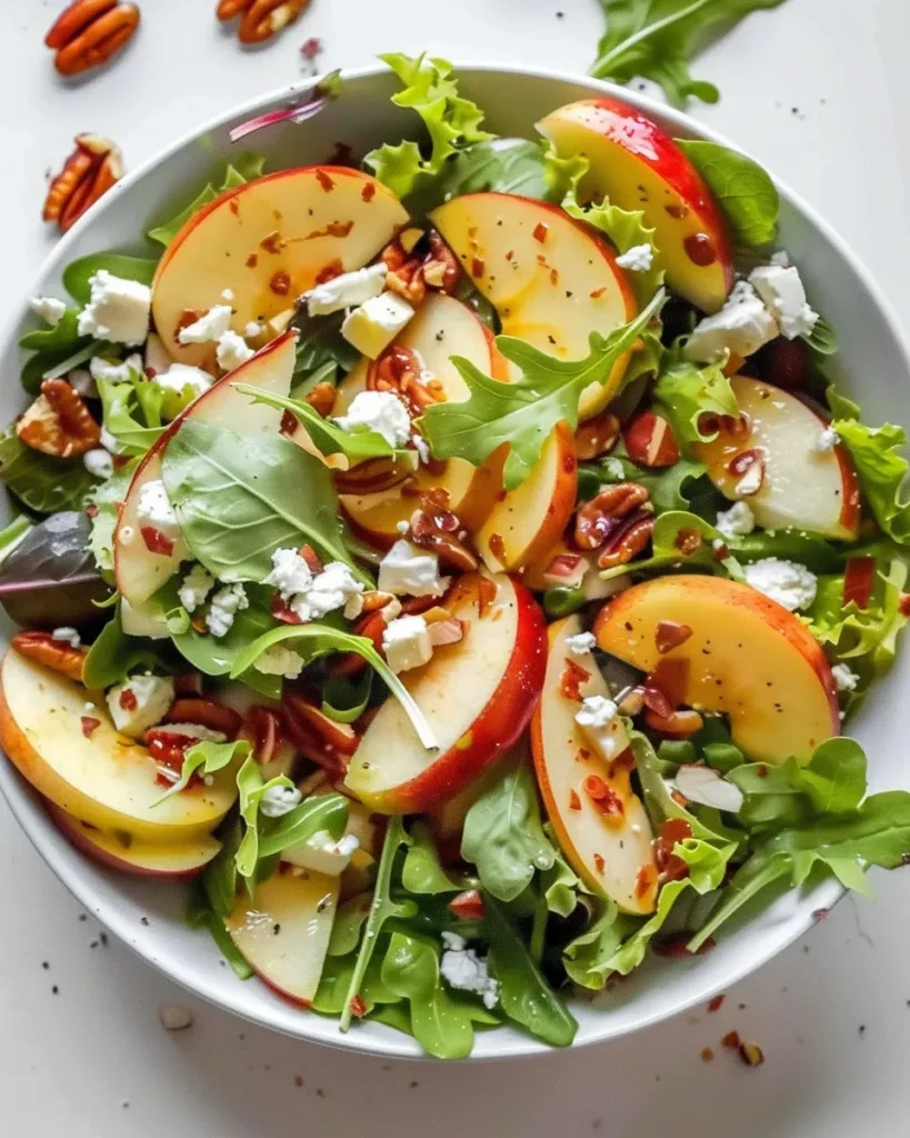 Autumn Harvest Honeycrisp Apple and Feta Salad