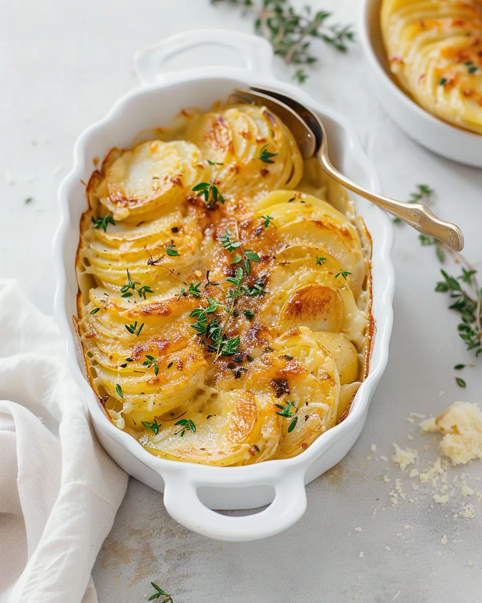 Creamy Scalloped Potatoes Delicious Comfort Food Recipe 5 Creamy Scalloped Potatoes upscaled 68e5744f44e26