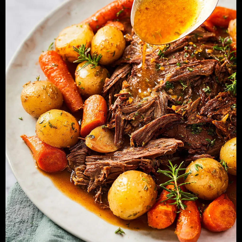 Instant Pot Pot Roast & Potatoes