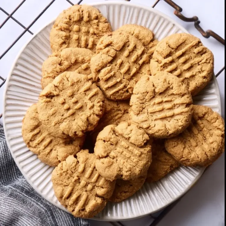 3 Ingredient Sugar Free Peanut Butter Cookies