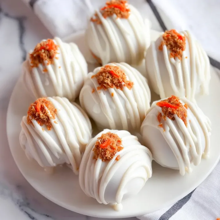 Carrot Cake Truffles