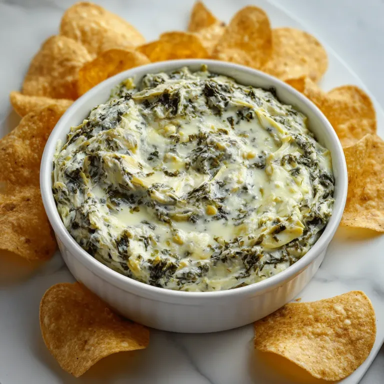 Creamy Spinach and Artichoke Dip