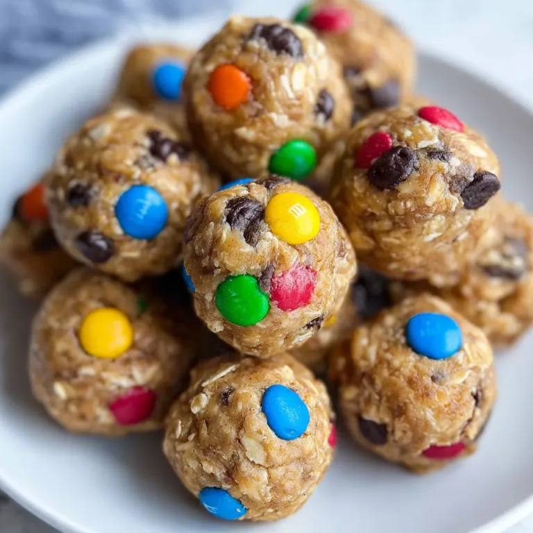 Monster Cookie Energy Balls