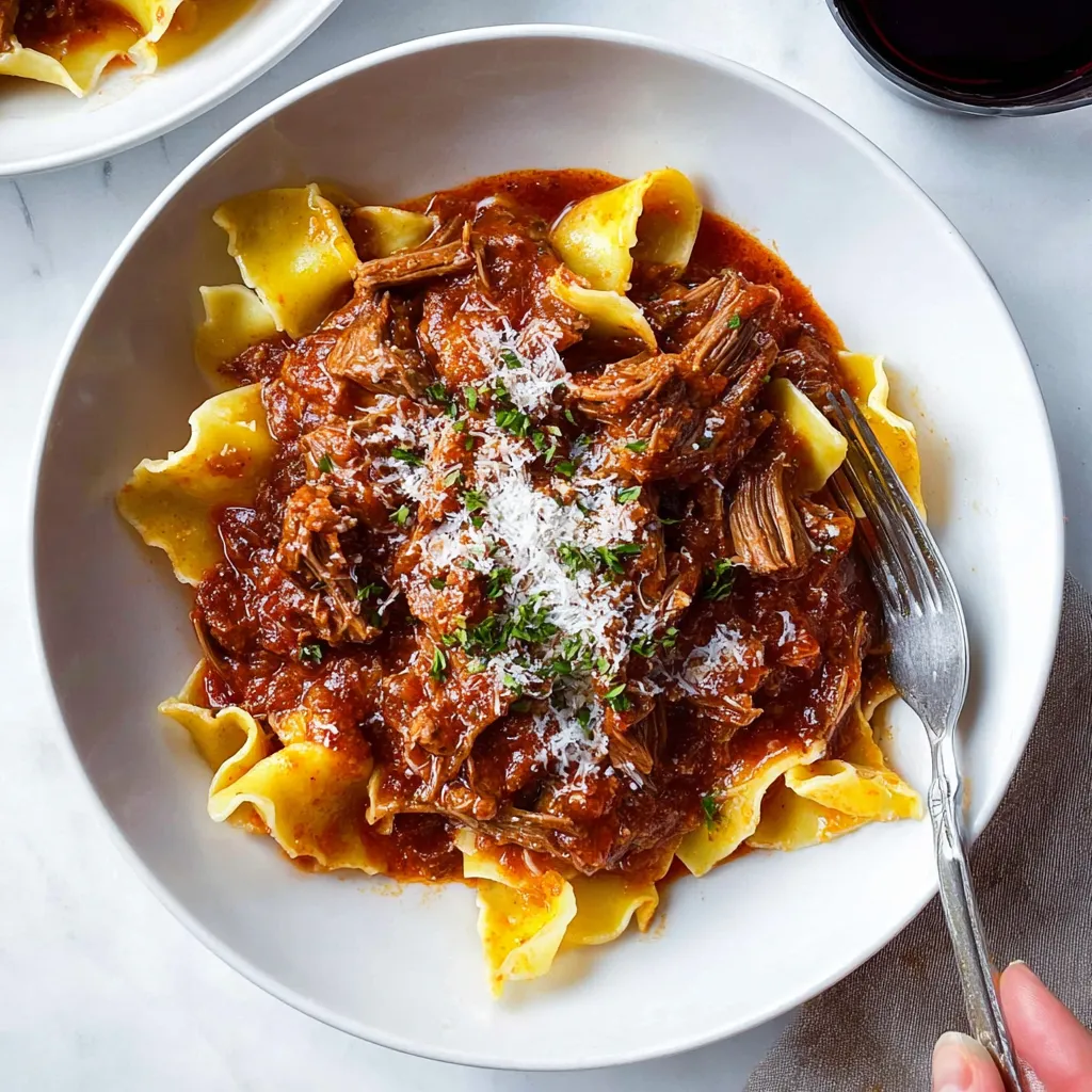 Slow Cooker Beef Ragu