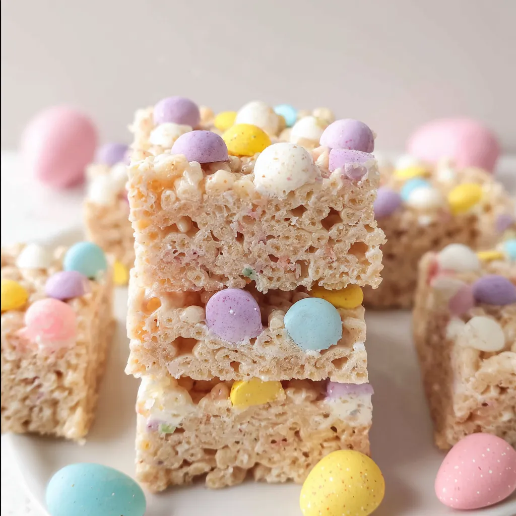 Rice Krispies Easter Nests 1 Easter Rice Krispies Treats