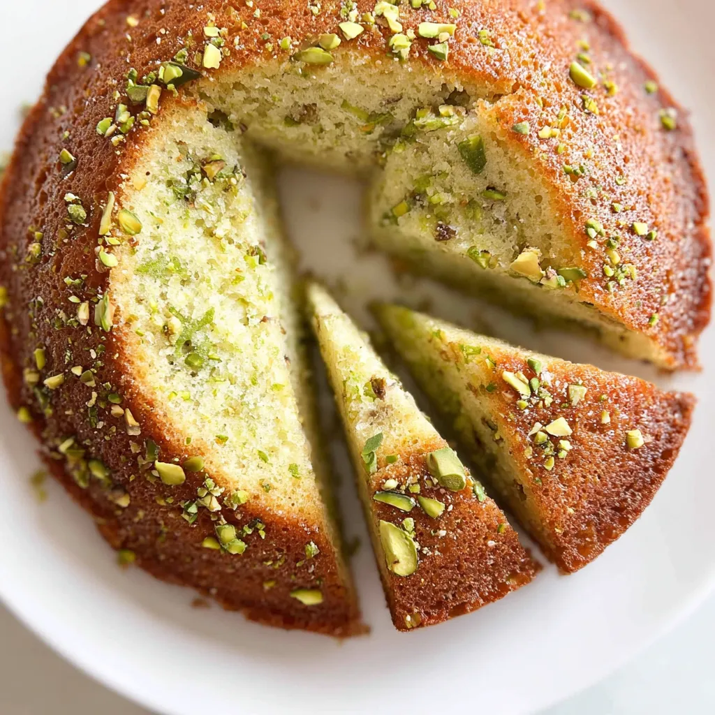 Moist Pistachio Cake Recipe 1 Easy Pistachio Cake