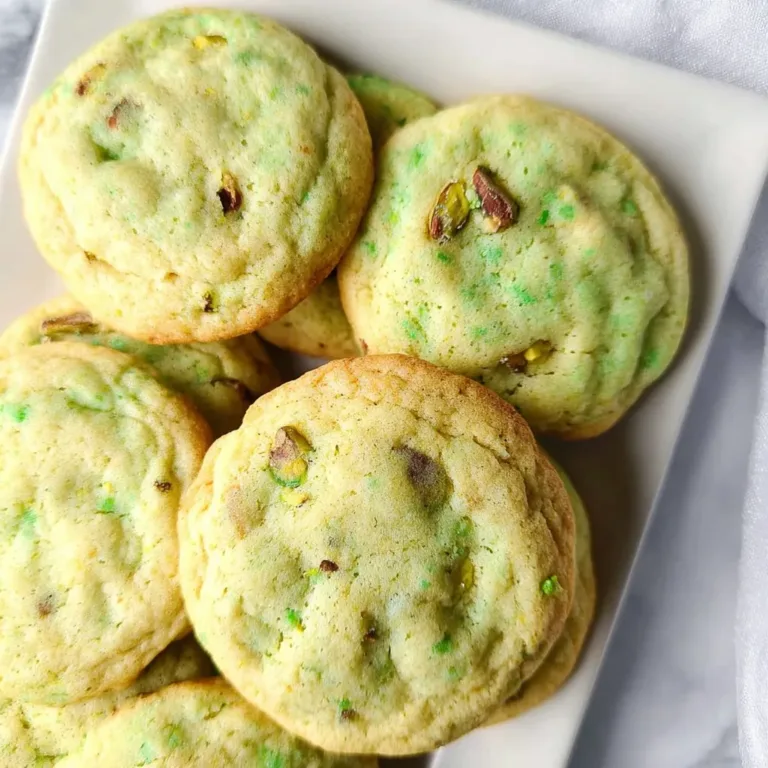 PISTACHIO PUDDING COOKIES