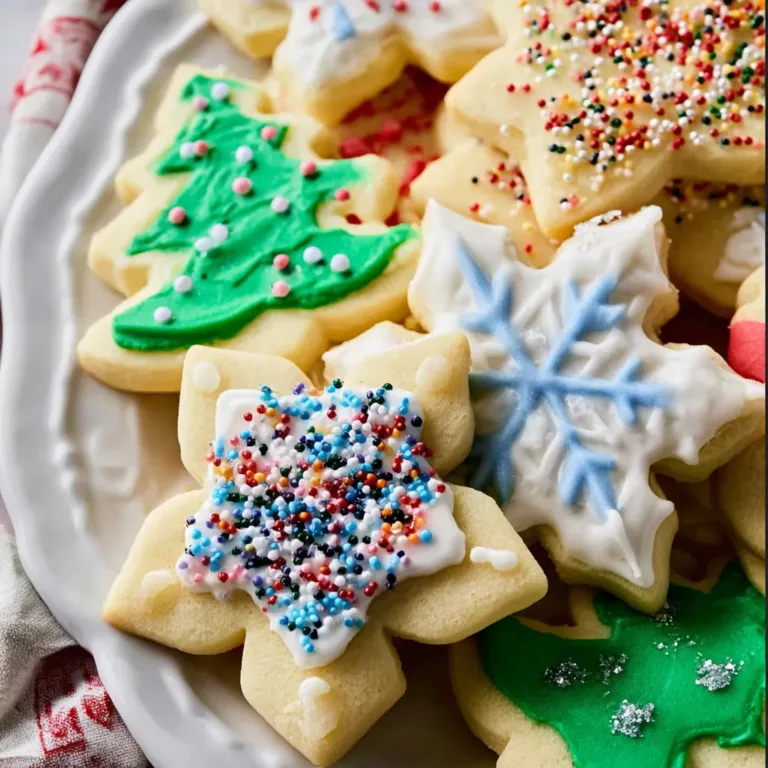 Soft Cut Out Sugar Cookies