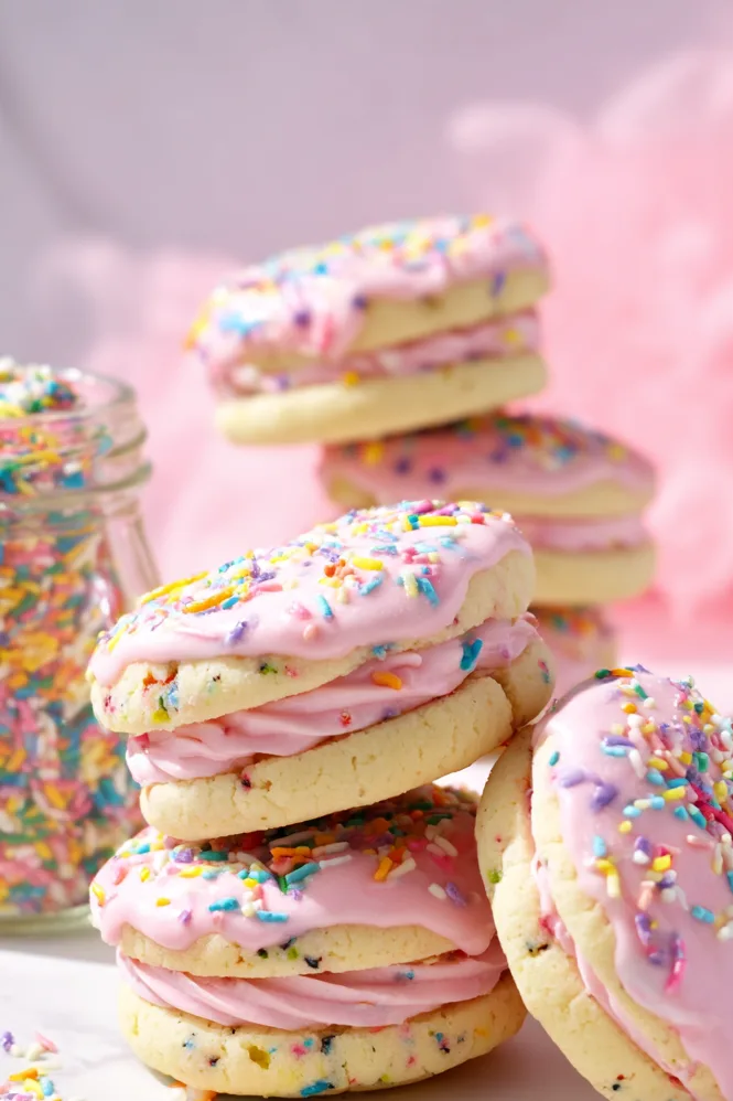 Easter Sprinkle Whoopie Pies